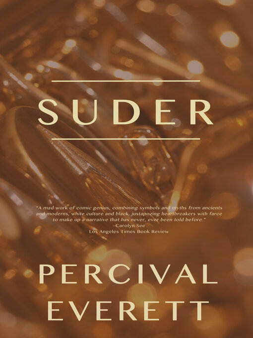 Title details for Suder by Percival Everett - Available